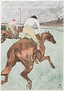 The Jockey by Henri de Toulouse-Lautrec (French, 1864–1901)