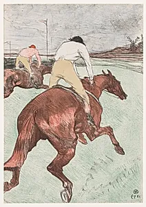 The Jockey by Henri de Toulouse-Lautrec (French, 1864–1901)