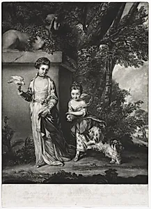 The Ladies Amabel and Mary Jemima Yorke by Edward Fisher (British, 1722–1785)