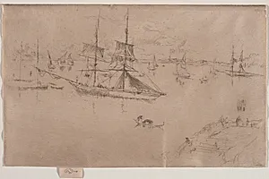 The Lagoon, Noon by James McNeill Whistler (American, 1834–1903)