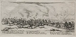 The Large Miseries of War:  The Battle