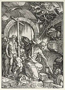 The Large Passion:  Christ Descending into Limbo by Albrecht Dürer (German, 1471–1528)
