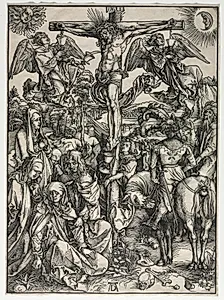 The Large Passion:  The Crucifixion by Albrecht Dürer (German, 1471–1528)