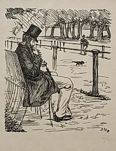 The Last of the Barons by George Louis Palmella Busson Du Maurier (British, 1834–1896)