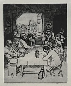 The Last Supper by William Strang (British, 1859–1921)