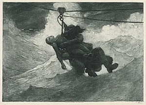 The Life Line by Winslow Homer (American, 1836–1910)