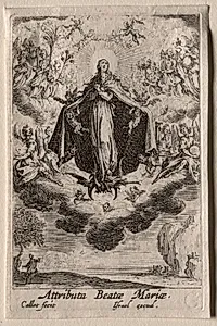 The Life of the Virgin:  The Attributes of the Virgin by Jacques Callot (French, 1592–1635)