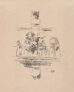 The Little Balcony by James McNeill Whistler (American, 1834–1903)