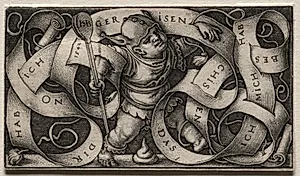 The Little Buffoon by Hans Sebald Beham (German, 1500–1550)