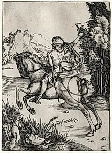 The Little Courier by Albrecht Dürer (German, 1471–1528)