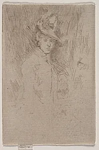 The Little Hat by James McNeill Whistler (American, 1834–1903)