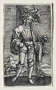 The Little Standard Bearer by Albrecht Altdorfer (German, c. 1480–1538)
