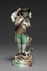 The Lost Sheep by Staffordshire Factory (British)