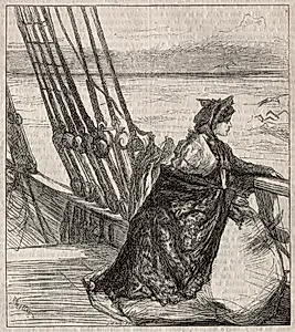 The Major's Daughter:  Clara Vinrace's Farewell to her Father by James McNeill Whistler (American, 1834–1903)