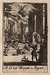 The Martyrdom of the Apostles:  St. James the Less by Jacques Callot (French, 1592–1635)
