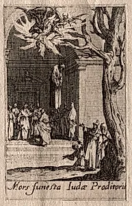 The Martyrdom of the Apostles:  The Death of Judas by Jacques Callot (French, 1592–1635)