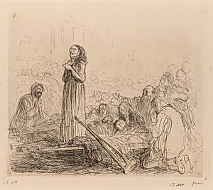 The Miracle before the Blessed Sacrament by Jean Louis Forain (French, 1852–1931)