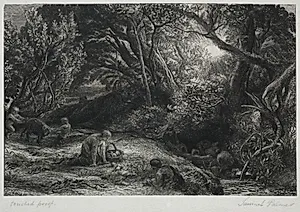 The Morning of Life by Samuel Palmer (British, 1805–1881)
