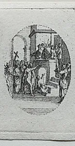 The Mysteries of the Passion:  Christ Presented to the People by Jacques Callot (French, 1592–1635)