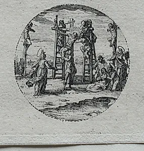 The Mysteries of the Passion:  The Crucifixion by Jacques Callot (French, 1592–1635)