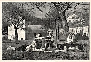 The Nooning by Winslow Homer (American, 1836–1910)