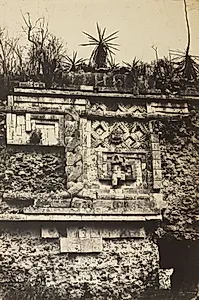 The Nunnery, Uxmal by Claude-Joseph-Désiré Charnay (French, 1828–1915)