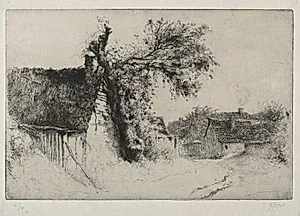 The Old Elm Tree by Tigrane Polat (French, 1874-)
