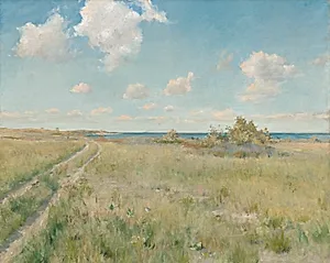The Old Road to the Sea by William Merritt Chase (American, 1849–1916)
