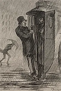 The Omnibus:  Full! by Honoré Daumier (French, 1808–1879)