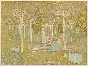 The Park  by Gaston de Latenay (French, 1859–1943)