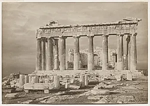 The Parthenon by Frédéric Boissonnas (Swiss, 1858–1944)
