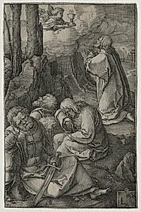 The Passion: The Agony in the Garden by Lucas van Leyden (Dutch, 1494–1533)