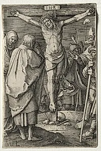 The Passion: The Crucifixion by Lucas van Leyden (Dutch, 1494–1533)