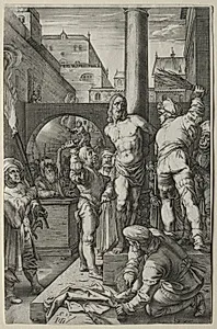 The Passion: The Flagellation by Hendrick Goltzius (Dutch, 1558–1617)