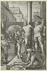 The Passion: The Flagellation by Hendrick Goltzius (Dutch, 1558–1617)