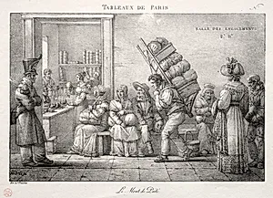 The Pawnshop by Jean Henri Marlet (French, 1770–1847)
