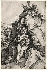 The Penance of St. John Chrysostom by Albrecht Dürer (German, 1471–1528)