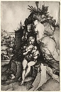 The Penance of St. John Chrysostom by Albrecht Dürer (German, 1471–1528)