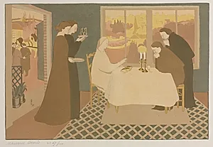 The Pilgrims at Emmaus by Maurice Denis (French, 1870–1943)