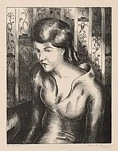 The Portrait by Charles Frederick Ramus (American, 1902–1979)