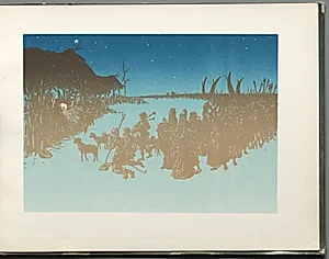 The Progress of the Stars: L' Adoration by Henri Rivière (French, 1864–1951)