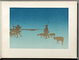 The Progress of the Stars: Les Bergers (Suite) by Henri Rivière (French, 1864–1951)