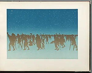 The Progress of the Stars: Les Lépreux by Henri Rivière (French, 1864–1951)