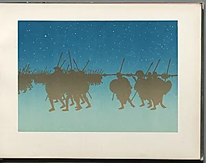 The Progress of the Stars: Les Soldats by Henri Rivière (French, 1864–1951)