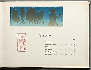 The Progress of the Stars: Table of Contents by Henri Rivière (French, 1864–1951)