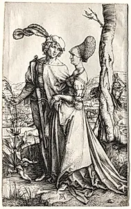 The Promenade by Albrecht Dürer (German, 1471–1528)