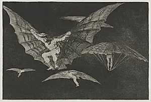 The Proverbs:  A Way of Flying by Francisco de Goya (Spanish, 1746–1828)