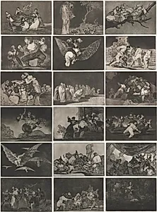 The Proverbs by Francisco de Goya (Spanish, 1746–1828)