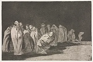 The Proverbs:  The Men in Sacks by Francisco de Goya (Spanish, 1746–1828)