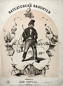 The Ratcatcher's Daughter - Sheet Music Cover by Winslow Homer (American, 1836–1910)
